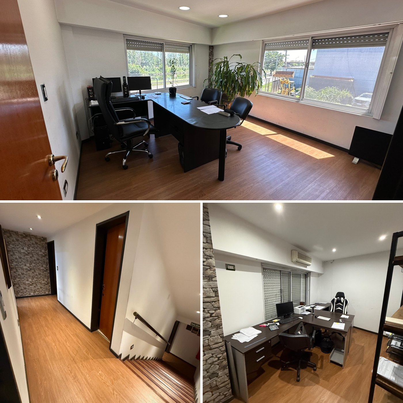 Oficinas de direccion, administracion y acceso interno de Operador Logistico Cangiani